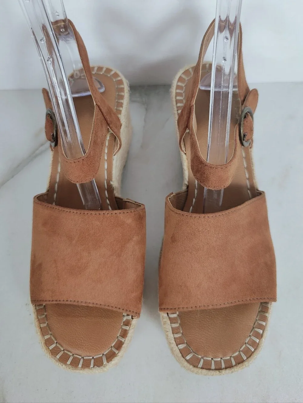 Universal Thread Morgan Espadrille Platform Wedge Sandals, Sz 8.5